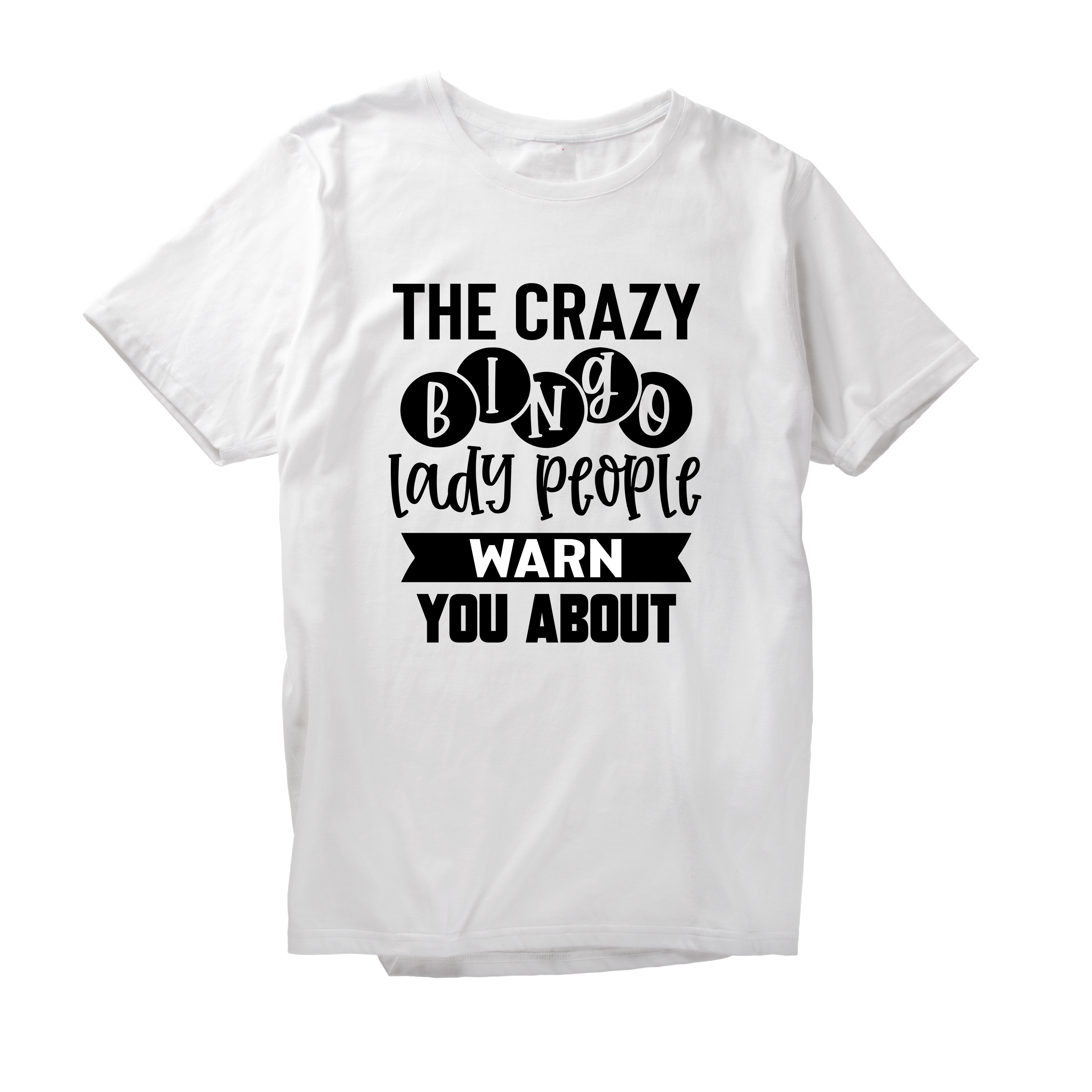 Alfaq The Crazy Bingo Lady People Warn You About T-Shirt